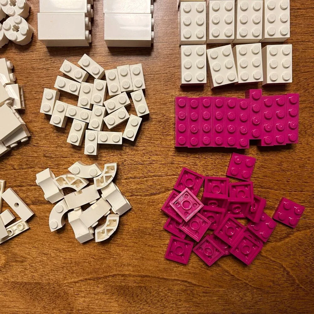 Lego pink creative build party kit